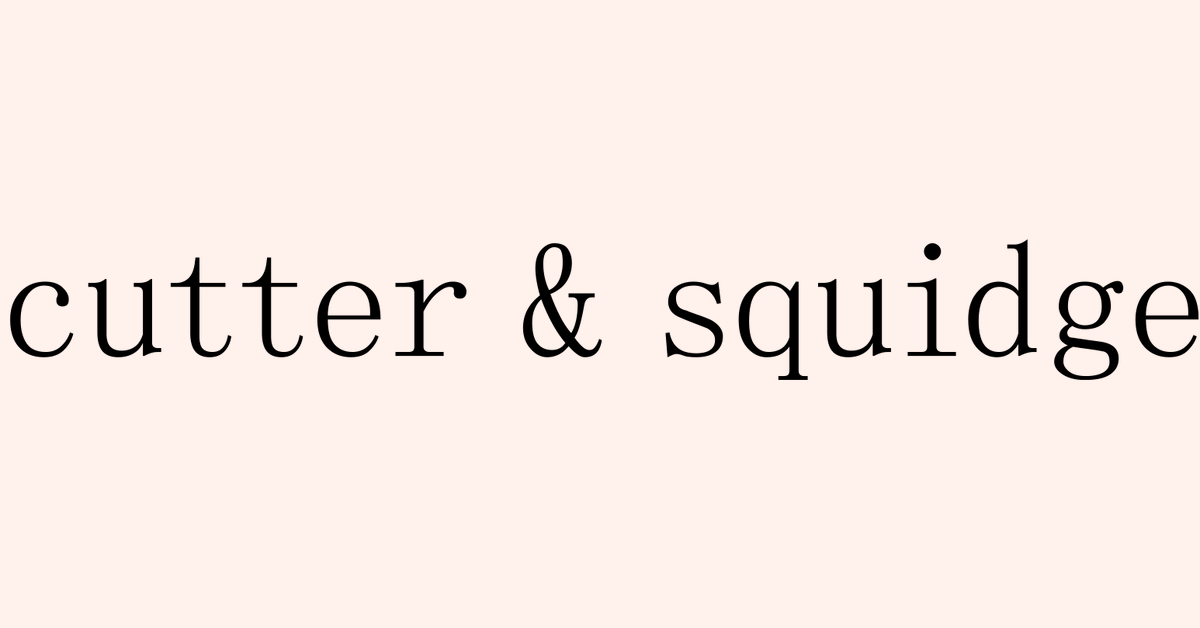 Cutter and Squidge competition